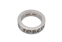 Load image into Gallery viewer, CHROME HEARTS クロムハーツ CH FOREVER SPACER RING CHフォーエバー スペーサーリング 6mm 重量約12.7g サイズ約18号 美品 中古 4b011730