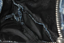 Load image into Gallery viewer, 極美品 CHROME HEARTS クロムハーツ SNAT PACK DNM SCTD PTCH ミニ スナットパック ウエストバッグ デニム パッチワーク 中古 4b011725