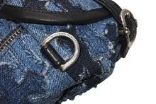 Load image into Gallery viewer, 極美品 CHROME HEARTS クロムハーツ SNAT PACK DNM SCTD PTCH ミニ スナットパック ウエストバッグ デニム パッチワーク 中古 4b011725