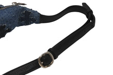 Load image into Gallery viewer, 極美品 CHROME HEARTS クロムハーツ SNAT PACK DNM SCTD PTCH ミニ スナットパック ウエストバッグ デニム パッチワーク 中古 4b011725