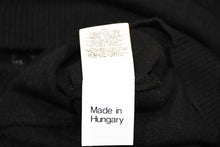 Load image into Gallery viewer, MOSCHINO モスキーノ Logo Wool knit ロゴ ウール ニット スウェット カラーブラック サイズXS 美品 中古 4b011735