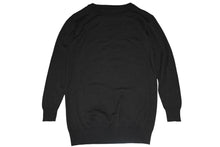 Load image into Gallery viewer, MOSCHINO モスキーノ Logo Wool knit ロゴ ウール ニット スウェット カラーブラック サイズXS 美品 中古 4b011735