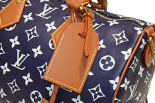 Load image into Gallery viewer, 新品未使用 LOUIS VUITTON ルイヴィトン スピーディ P9 バンドリエール30 2WAY ハンドバッグ ショルダーバッグ M15282 インディゴブルー 中古