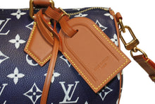 Load image into Gallery viewer, 新品未使用 LOUIS VUITTON ルイヴィトン スピーディ P9 バンドリエール30 2WAY ハンドバッグ ショルダーバッグ M15282 インディゴブルー 中古