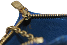 Load image into Gallery viewer, LOUIS VUITTON ルイ ヴィトン ポシェット クレ コインケース M63805 ブルー エピレザー ゴールド金具 美品 中古 4b011867