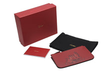 Load image into Gallery viewer, 新品未使用品 CARTIER カルティエ コインケース カードホルダー 小銭入れ レッド レザー ゴールド金具 中古 4b011877