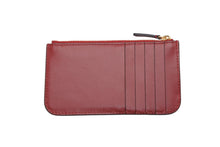 Load image into Gallery viewer, 新品未使用品 CARTIER カルティエ コインケース カードホルダー 小銭入れ レッド レザー ゴールド金具 中古 4b011877