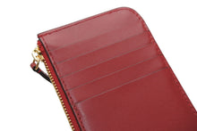 Load image into Gallery viewer, 新品未使用品 CARTIER カルティエ コインケース カードホルダー 小銭入れ レッド レザー ゴールド金具 中古 4b011877