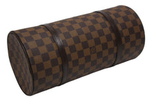 Load image into Gallery viewer, 極美品 LOUIS VUITTON ルイヴィトン パピヨン30 ハンドバッグ N51303 ダミエ エベヌ ブラウン ゴールド金具 中古 4b011916