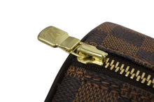 Load image into Gallery viewer, 極美品 LOUIS VUITTON ルイヴィトン パピヨン30 ハンドバッグ N51303 ダミエ エベヌ ブラウン ゴールド金具 中古 4b011916