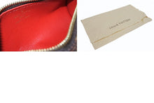 Load image into Gallery viewer, 極美品 LOUIS VUITTON ルイヴィトン パピヨン30 ハンドバッグ N51303 ダミエ エベヌ ブラウン ゴールド金具 中古 4b011916