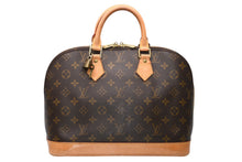 Load image into Gallery viewer, LOUIS VUITTON ルイ ヴィトン アルマPM ハンドバッグ M51130 モノグラム PVC ブラウン ゴールド金具 美品 中古 4b011873
