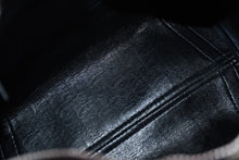 Load image into Gallery viewer, Christian Dior クリスチャンディオール トロッター ボストンバッグ ネイビー キャンバス 美品 中古 4b011879