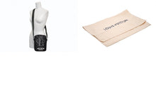 Load image into Gallery viewer, LOUIS VUITTON ルイヴィトン ダヌーブPM ヴィヴィエンヌ ショルダーバッグ M43677 モノグラ シャドウ レザー ブラック金具 美品 中古 4b011645