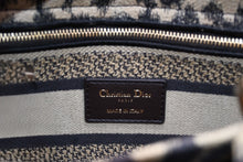 Load image into Gallery viewer, 極美品 Christian Dior クリスチャンディオール ミディアム 21年 レディディオール レオパード 2WAYハンドバッグ キャンバス 中古 4b011768