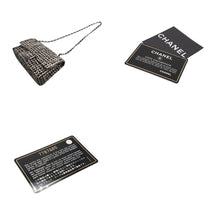 Load image into Gallery viewer, 極美品 CHANEL シャネル マトラッセ25 Wフラップ Wチェーンショルダーバッグ 7番台 ココマーク ツイード カーフスキン シルバー金具 中古 4b011908
