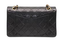 画像をギャラリービューアに読み込む, CHANEL シャネル マトラッセ23 Wフラップ Wチェーンショルダーバッグ 1番台 ラムスキン ココマーク ブラック 美品 中古 4b011914