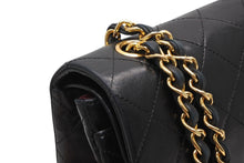 画像をギャラリービューアに読み込む, CHANEL シャネル マトラッセ23 Wフラップ Wチェーンショルダーバッグ 1番台 ラムスキン ココマーク ブラック 美品 中古 4b011914