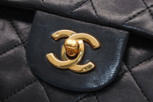 画像をギャラリービューアに読み込む, CHANEL シャネル マトラッセ23 Wフラップ Wチェーンショルダーバッグ 1番台 ラムスキン ココマーク ブラック 美品 中古 4b011914
