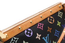 Load image into Gallery viewer, LOUIS VUITTON ルイヴィトン ポシェットアクセソワール アクセサリーポーチ M92648 モノグラム マルチカラー ブラック 美品 中古 4b011917