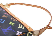 Load image into Gallery viewer, LOUIS VUITTON ルイヴィトン ポシェットアクセソワール アクセサリーポーチ M92648 モノグラム マルチカラー ブラック 美品 中古 4b011917