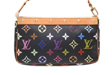 Load image into Gallery viewer, LOUIS VUITTON ルイヴィトン ポシェットアクセソワール アクセサリーポーチ M92648 モノグラム マルチカラー ブラック 美品 中古 4b011917
