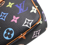 Load image into Gallery viewer, LOUIS VUITTON ルイヴィトン ポシェットアクセソワール アクセサリーポーチ M92648 モノグラム マルチカラー ブラック 美品 中古 4b011917