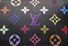 Load image into Gallery viewer, LOUIS VUITTON ルイヴィトン ポシェットアクセソワール アクセサリーポーチ M92648 モノグラム マルチカラー ブラック 美品 中古 4b011917