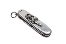 Load image into Gallery viewer, 極美品 CHROME HEARTS クロムハーツ 7機能マルチツール ダガー アーミーナイフ NIFE ARMY SM V1 重量約51.2g シルバー925 ステンレス 中古 4b011919