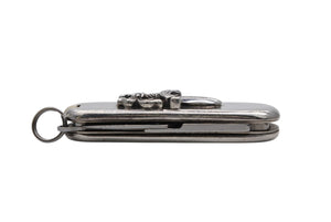 極美品 CHROME HEARTS クロムハーツ 7機能マルチツール ダガー アーミーナイフ NIFE ARMY SM V1 重量約51.2g シルバー925 ステンレス 中古 4b011919