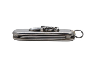 極美品 CHROME HEARTS クロムハーツ 7機能マルチツール ダガー アーミーナイフ NIFE ARMY SM V1 重量約51.2g シルバー925 ステンレス 中古 4b011919