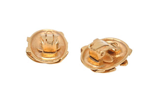 CHANEL シャネル ココマーク エリプス イヤリング 重量約24.6g 94A刻印 GP メタル ゴールド ヴィンテージ 楕円 美品 中古 4b011921