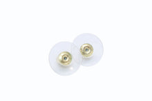 Load image into Gallery viewer, CHANEL シャネル ハートココマーク ピアス 重量約14.6g C23P刻印 GP メタル ラインストーン ゴールド ピンク クリア 両耳用 美品 中古 4b011945
