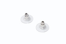 Load image into Gallery viewer, CHANEL シャネル ココマーク ピアス 重量約1.9g 01P刻印 クリア樹脂 クリアグリーン 両耳用 美品 中古 4b011952