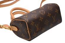 Load image into Gallery viewer, 新品同様 LOUIS VUITTON ルイヴィトン ナノスピーディ ハンドバッグ 2WAYバッグ M81085 モノグラム 中古 4b011994
