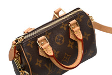 Load image into Gallery viewer, 新品同様 LOUIS VUITTON ルイヴィトン ナノスピーディ ハンドバッグ 2WAYバッグ M81085 モノグラム 中古 4b011994
