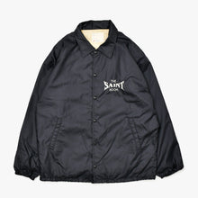 Load image into Gallery viewer, Saint Michael × Shermer Academy セントマイケル × シャーマーアカデミー SM-A22-0000-062 Coach Jacket Saint Room サイズL カラーブラック 美品 中古 4b011999