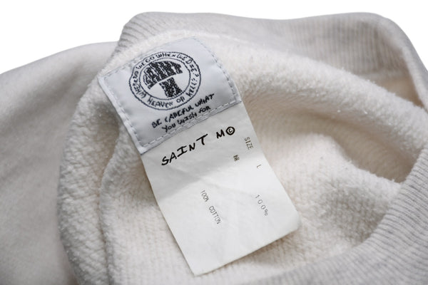 SAINT MICHAEL セントマイケル 22SS カレッジスウェットシャツ SM-S22-0000-039 サイズ L 良品 中古4b012001
