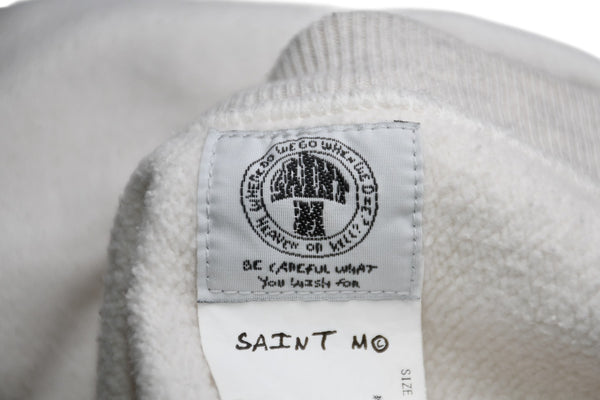 SAINT MICHAEL セントマイケル 22SS カレッジスウェットシャツ SM-S22-0000-039 サイズ L 良品 中古4b012001