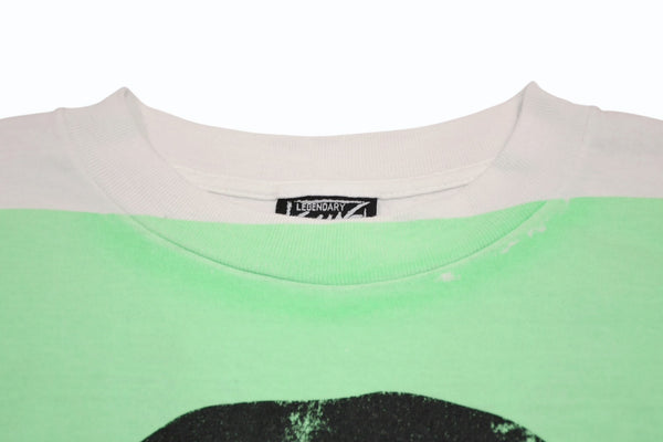極美品 SAINT MICHAEL セントマイケル BAPE SS TEE 半袖Ｔシャツ SM-HR1-0000-C34 サイズL グリーン 中古 4b012015