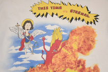 Load image into Gallery viewer, 極美品 SAINT MICHAEL セントマイケル SS TEE TIME IS ETRNL 半袖Tシャツ SM-A23-0000-004 サイズS ホワイト 中古 4b012019