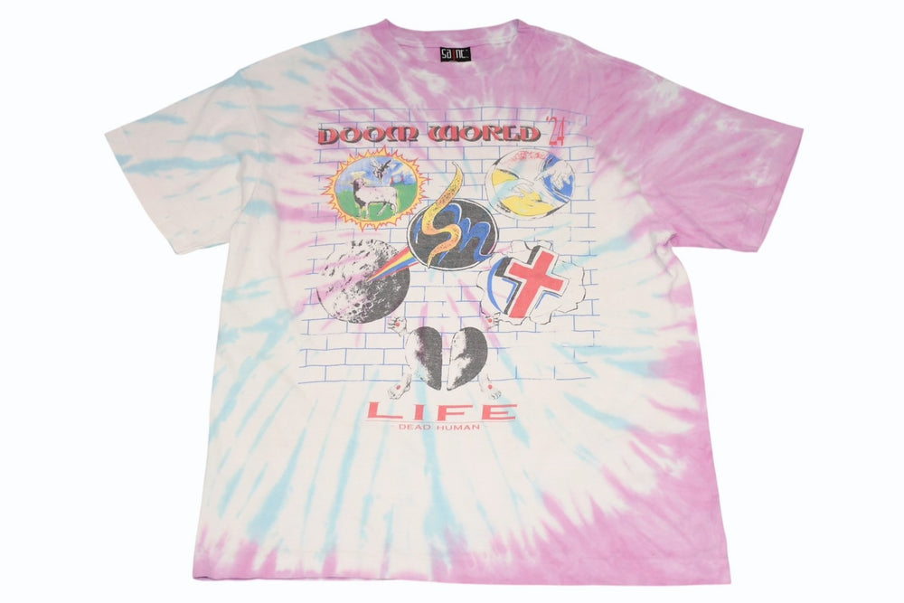 極美品 SAINT MICHAEL セントマイケル LM SS TEE 半袖Ｔシャツ SM-YS8-0000-C46 サイズL コットン 中古 4b012022
