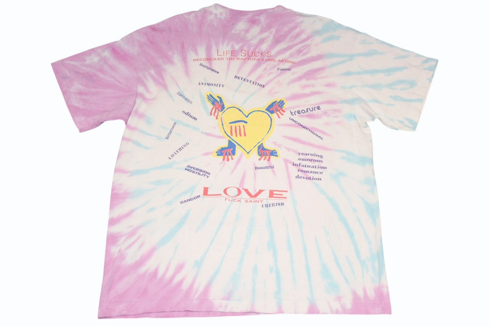 極美品 SAINT MICHAEL セントマイケル LM SS TEE 半袖Ｔシャツ SM-YS8-0000-C46 サイズL コットン 中古 4b012022