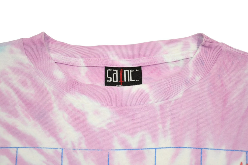 Very good condition SAINT MICHAEL Saint Michael LM SS TEE short sleeve T-shirt SM-YS8-0000-C46 Size L Cotton Used 4b012022