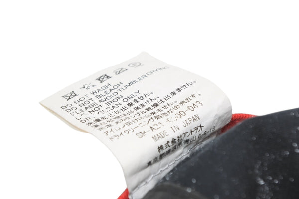 SAINT MICHAEL セントマイケル WAR ワー キャップ SM-A21-0000-043 コットン ブラック ONE SIZE 美品 中古 4b012036