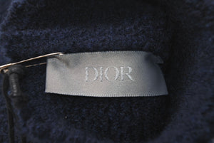 新品未使用 DIOR ディオール NIKE JORDAN BRAND AIR DIOR ナイキ ジョーダンブランド エアディオール カシミヤ リストバンド ネイビー 033M901AT456 中古 4b012057