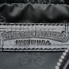 Load image into Gallery viewer, 新品未使用 CHROME HEARTS クロムハーツ HOBO スクロール ショルダーバッグ ブラック レザー 中古 4b012068