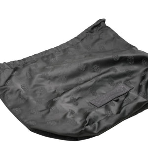 新品未使用 CHROME HEARTS クロムハーツ HOBO スクロール ショルダーバッグ ブラック レザー 中古 4b012068