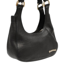 Load image into Gallery viewer, 新品未使用 CHROME HEARTS クロムハーツ HOBO スクロール ショルダーバッグ ブラック レザー 中古 4b012068