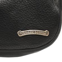 Load image into Gallery viewer, 新品未使用 CHROME HEARTS クロムハーツ HOBO スクロール ショルダーバッグ ブラック レザー 中古 4b012068